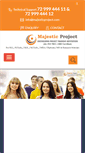 Mobile Screenshot of majesticproject.com